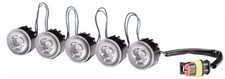 Hella Daytime Running Light Drl Set Vehicle Front Led 24v 12v 2pt 177 696-701