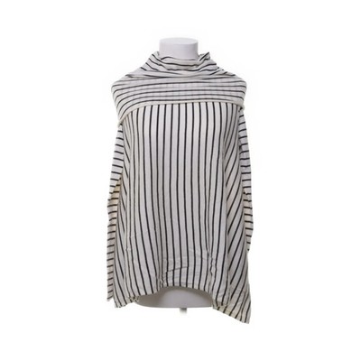 Alice + Olivia, Rollkragenpullover, Größe: S, Beige/Schwarz, Wolle/Kaschmir #1mI
