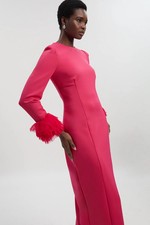 Karen Millen Midi Dress Womens Occasion Dresses