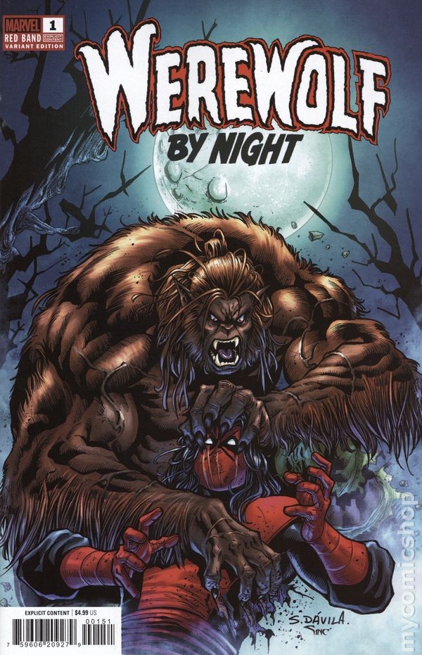 Werewolf by Night Red Band 1E VF 2024 Stock Image