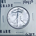 1941 S LIBERTY WALKING SILVER HALF DOLLAR HI GRADE U.S. MINT RARE COIN 6389