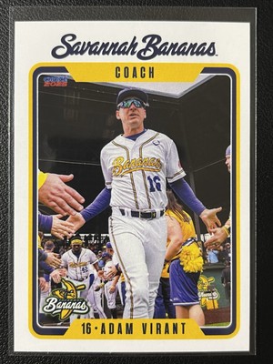 Adam Virant Savannah Bananas Baseball Card 2025 Choice #27 | eBay
