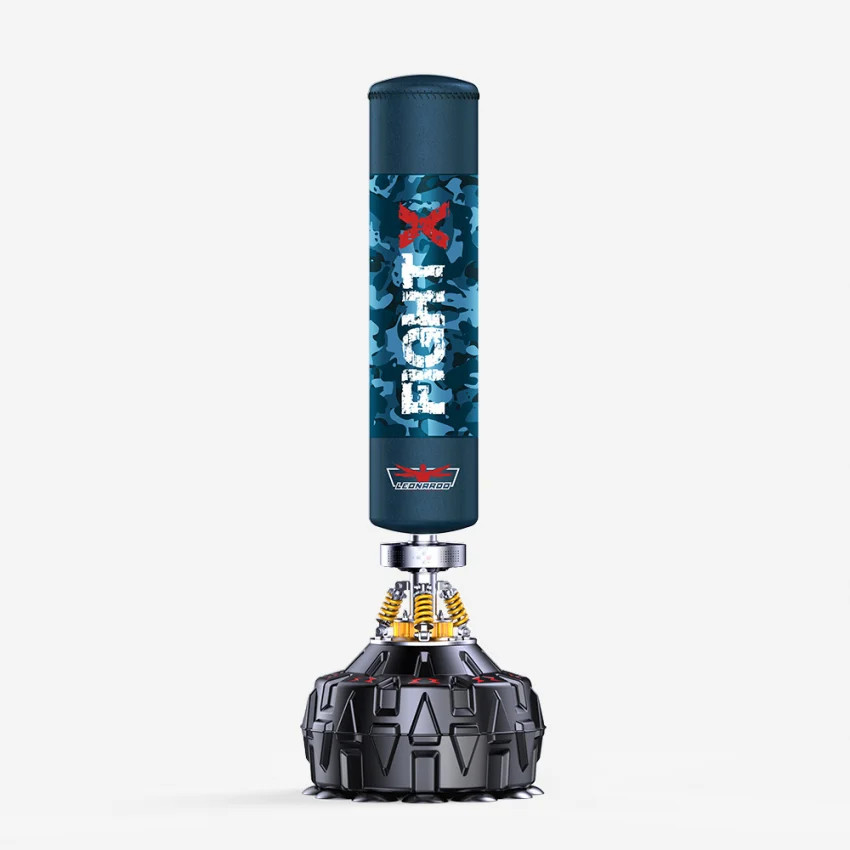 Sac de frappe de boxe Fight X avec haut-parleur Bluetooth noir de 180 cm