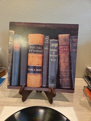 CARLA BLEY LP SOCIAL STUDIES  1981 ECM W 11 VG+/VG+