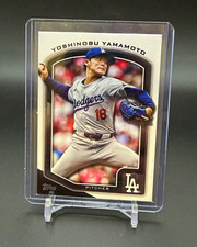 2024 Topps Series 2 Yoshinobu Yamamoto RC #553 Dodgers Rookie Card. rookie card picture
