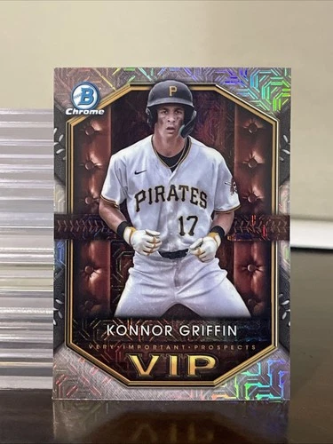 2025 Bowman - VIP Konnor Griffin #VIP-20 Mojo Refractor (RC)