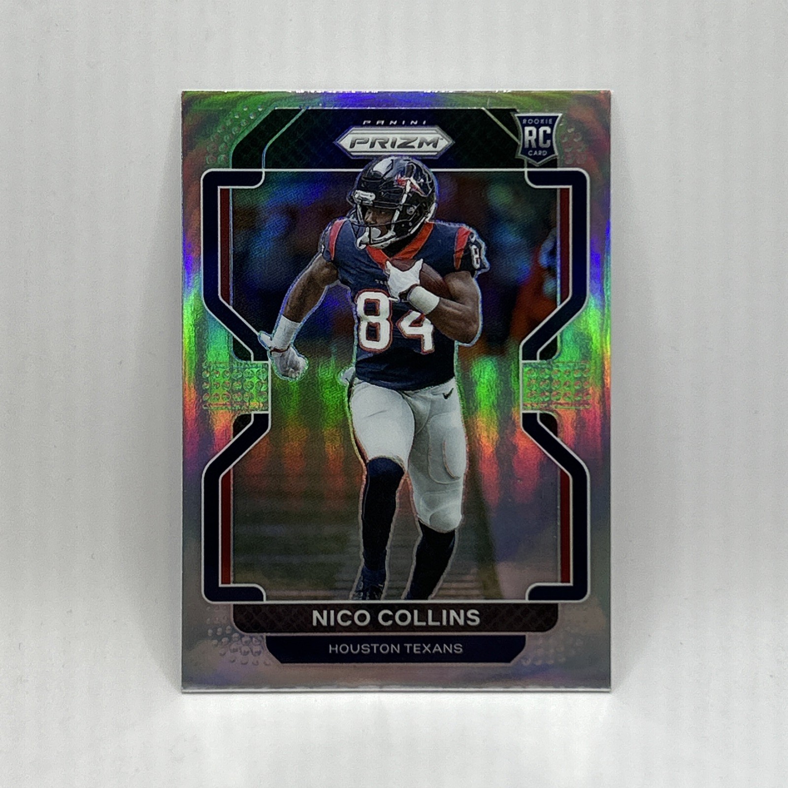 Nico Collins Rookie Silver Prizm SP 2021 Panini Prizm Football Card #360 Mint