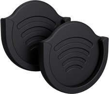 2 Pack Car Phone Holder for Collapsible Grip Socket Mount Users - Black