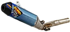 Factory 4.1 RCT Slip-On Exhaust Blue Titanium For Yamaha YZ250F/WR250F 044429