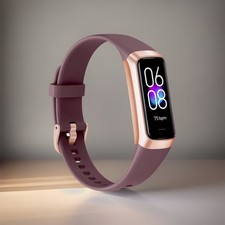 Smart Fitness Tracker with Heart Rate, Sleep Monitor  AMOLED Touch Screen