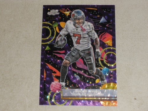 2025 Topps Cosmic Chrome Purple Nebula Refractor #93 Bucky Irving 122/150