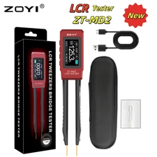 ZOYI ZT-MD2 Smart Tweezers LCR Meter Digital Bridge Tester  ESR SMD Checker