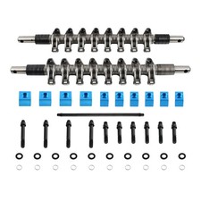 Stainless Steel 1.6 Ratio Blue Rocker Arm Kit Fit For Mopar Chrysler Bb 383 440 Stainless Steel 1.6 Ratio Blue Rocker Arm Kit Fit For Mopar Chrysler Bb 383 440