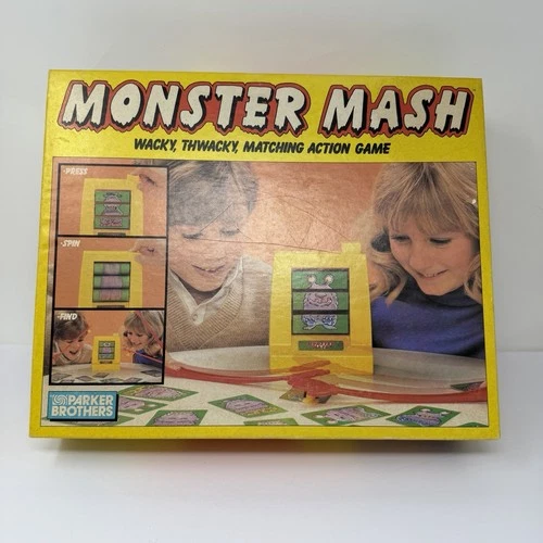 Vintage 1987 Monster Mash Board Game No. 0495 by Parker Brothers - Complete