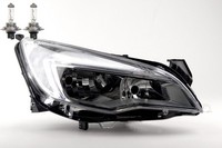 Scheinwerfer Passend FüR Opel Astra J 12/09- 08/12 Rechts Mit Leuchtmittel