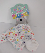 Smoochy Pals Baby Lovey Security Blanket Koala Bear Soft Toy Binkie