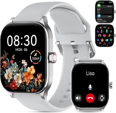 Stylish Smartwatch with Bluetooth Calls, Sleep & Stress Monitoring - 2.01 Inch