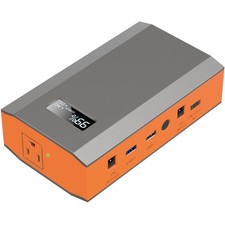 Portable Power Bank with AC Outlet, 65W 110V Portable Laptop Charger Battery ...