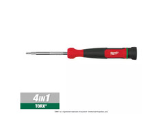 Milwaukee Multi-Bit Screwdriver 4-in-1 TORX Tamperproof 48-22-2931