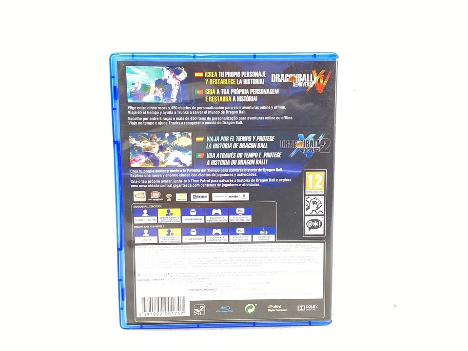 Dragon Ball Xenoverse + Dragon Ball Xenoverse 2 PS4 [PO78734], foto 2 de 4