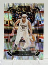 Allisha Gray 2024 Panini Select WNBA Prizms Silver Flash #51 Atlanta Dream