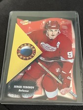 1995-96 Score - Border Battle Sergei Fedorov #13