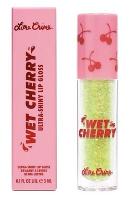 Lime Crime Wet Cherry Ultra-shiny Lip Gloss Cherry Slime Full Size 3 ML