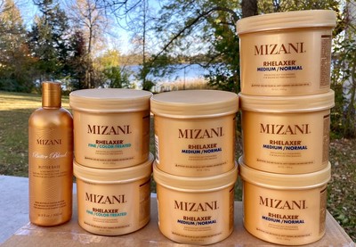 Lot of 7 Mizani Relaxer Rhelaxers for Medium/Normal, 30 oz. & Fine/Color Treated