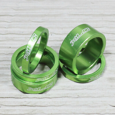 Jeu D'entretoises XLC AS-A02 – 3x5 Mm, 1x10, 1x15 – Pour Guidon Et Potence Vélo