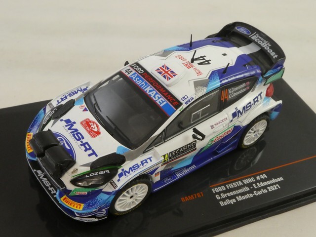 Ford Puma Rally1 Monte-Carlo 2022 : victoire de S.Loeb! (Spark 1/43