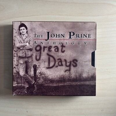 The John Prine Anthology Great Days CD Set 1993 2 Discs Rhino Song Compilation