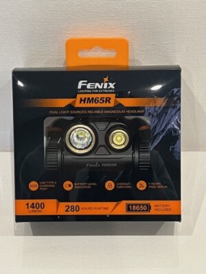 Fenix HM65R Rechargeable LED Headlamp - 1400 Lumens