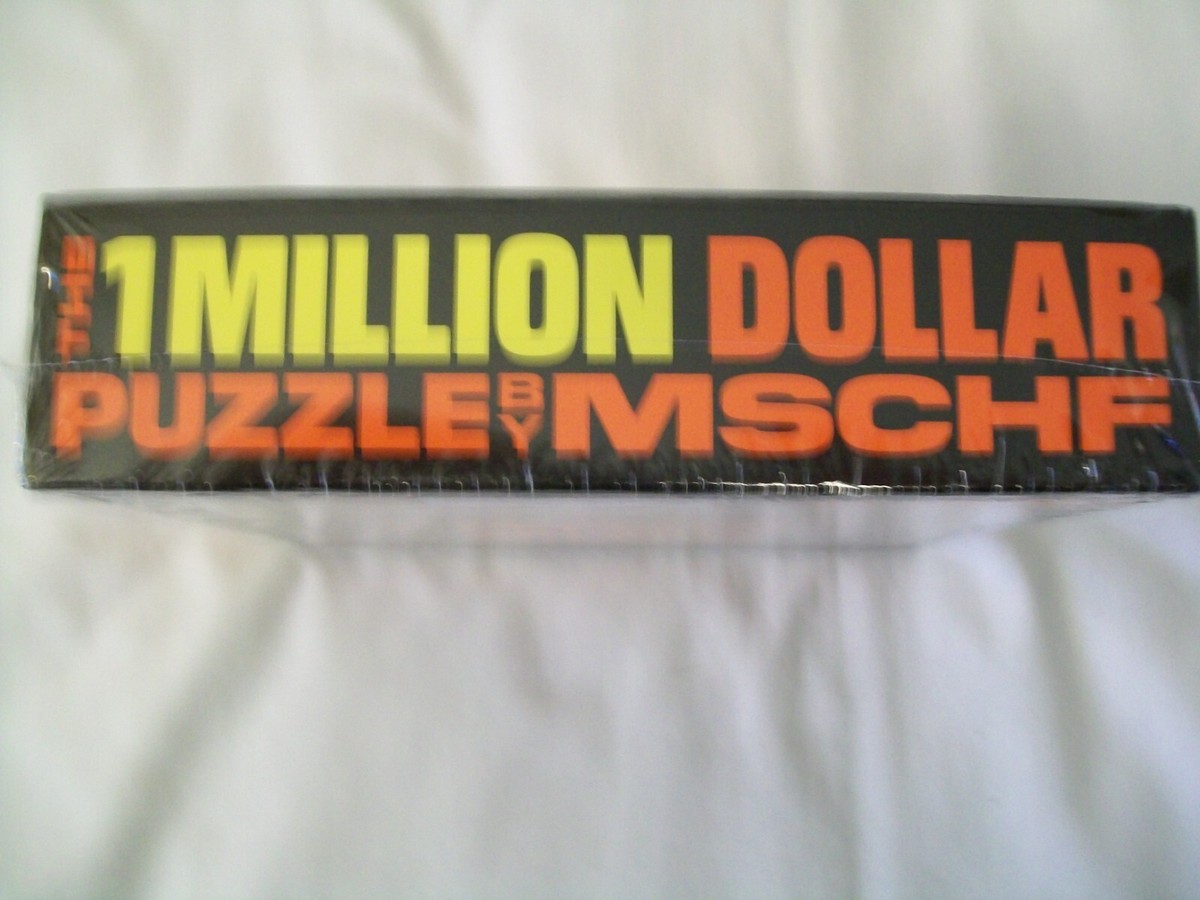 The One Million Dollar QR Code Puzzle by MSCHF- 500 Pieces (15.7