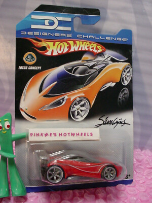 2007 DESIGNERS CHALLENGE Hot Wheels LOTUS CONCEPT ☆ red;co-mold