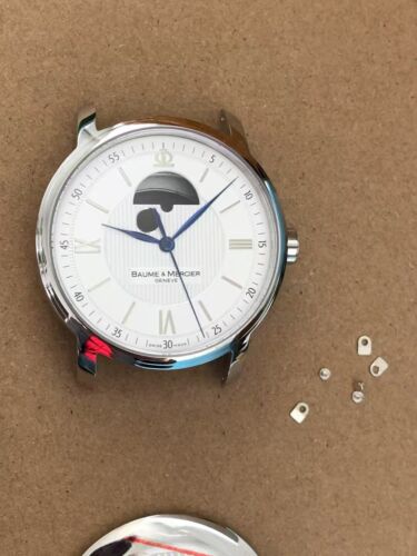Caja de reloj de acero inoxidable 42 mm con kit de correa para Baume & Mercier ETA2824 - Imagen 3 de 9