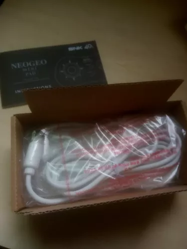 NEO GEO Mini Controller game Pad White japan NEOGEO