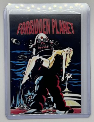 Forbidden Planet Limited Edition Artist Signed Sci-Fi Classic Trading Card 4/10