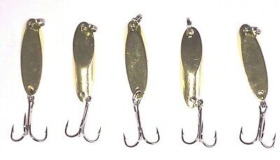 Acme Tackle Kastmaster Hammered Fishing Lure Spoons Assortment 1/4 oz. 3 Pk