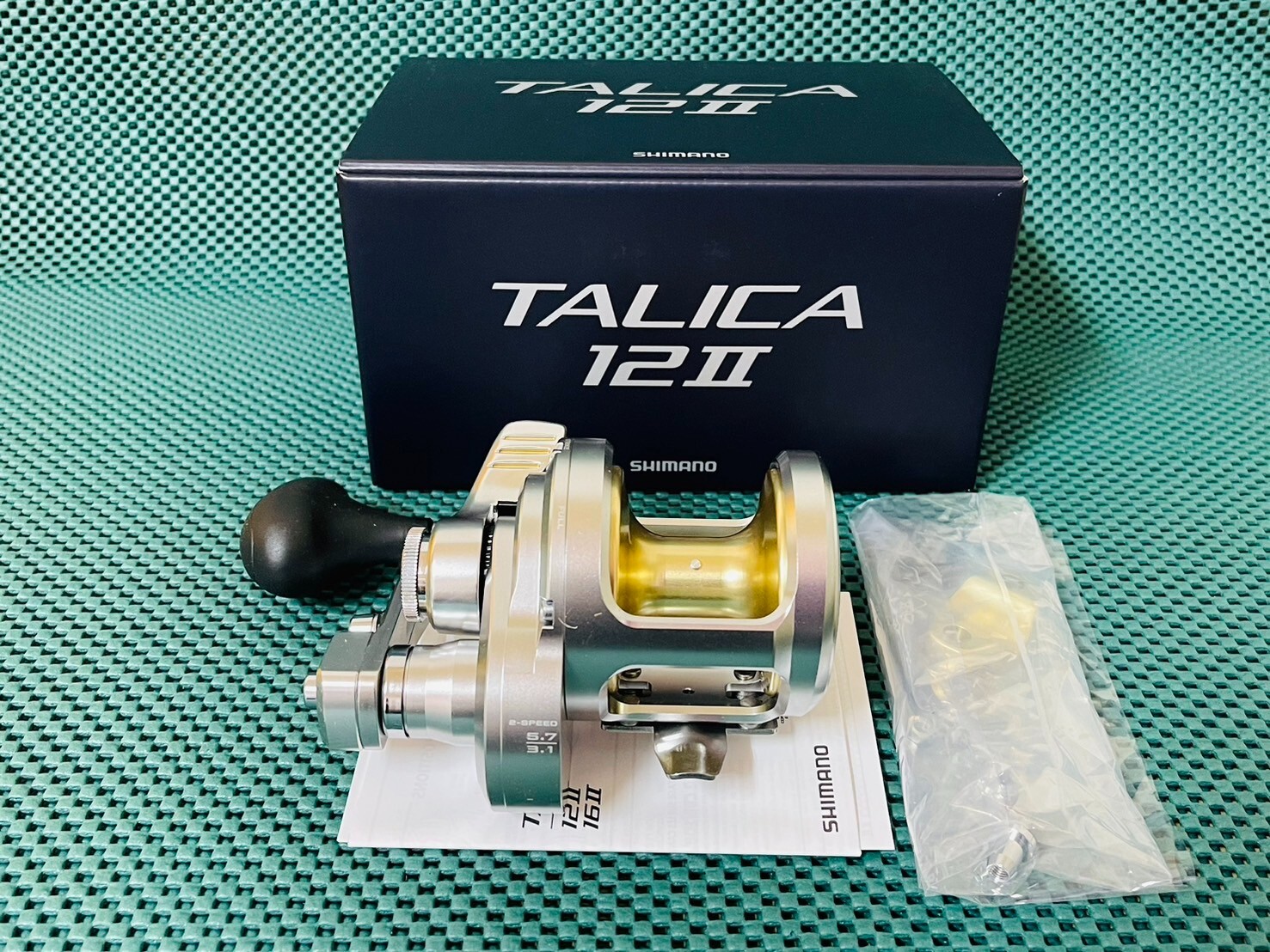 NEW SHIMANO TALICA 12 II A TAC 12 II A  2-Speed FISHING REEL