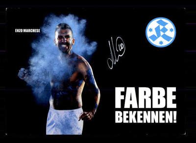 Enzo Marchese Autogrammkarte Stuttgarter Kickers 2012-13 Original Sign+A 147485
