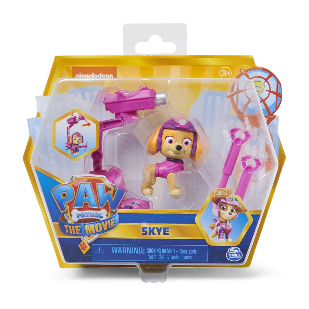 PAW PATROL Skye Cane Giocattolo Cucciolo Rosa Action Figure Accessori