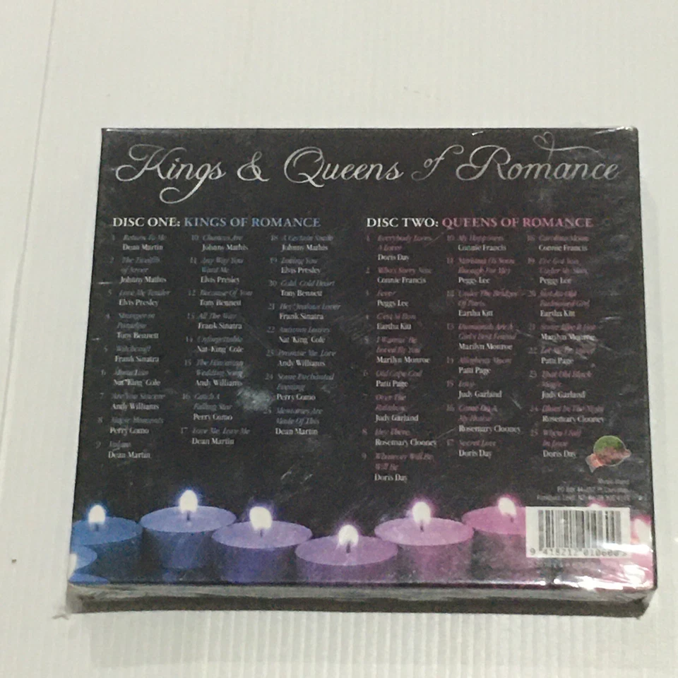 Kings Queens of Romance CD 2 disc set New Sealed - Image 3 of 4
