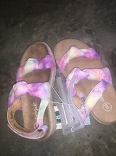 Cat  Jack Toddler Girl's Cate Tie-Dye Sandals size 9