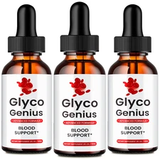 (3 Pack) Glyco Genius Drops to Support Blood Health and Overall Well-Being