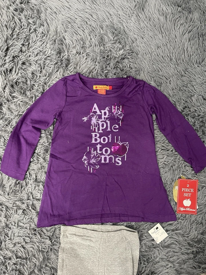 APPLE BOTTOMS 2pc SET Girls Pants Size 4 - Image 2 of 4