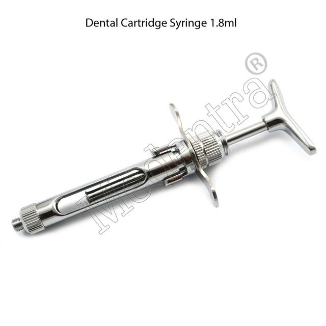 MEDENTRA Local Anesthetic Cartridge Dental Syringe 1.8ml JERINGA PARA ANESTESIA eBay