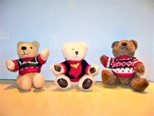 Christmas Xmas Plush Stuffed Teddy Bears