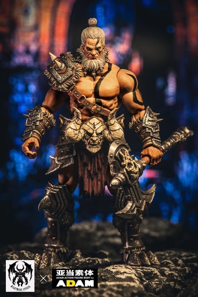 Nightmare Studio 1/12 バーサーカー NEW NIGHTMARE STUDIO 1/12 DF001 Barbarian Berserker ADAM Body