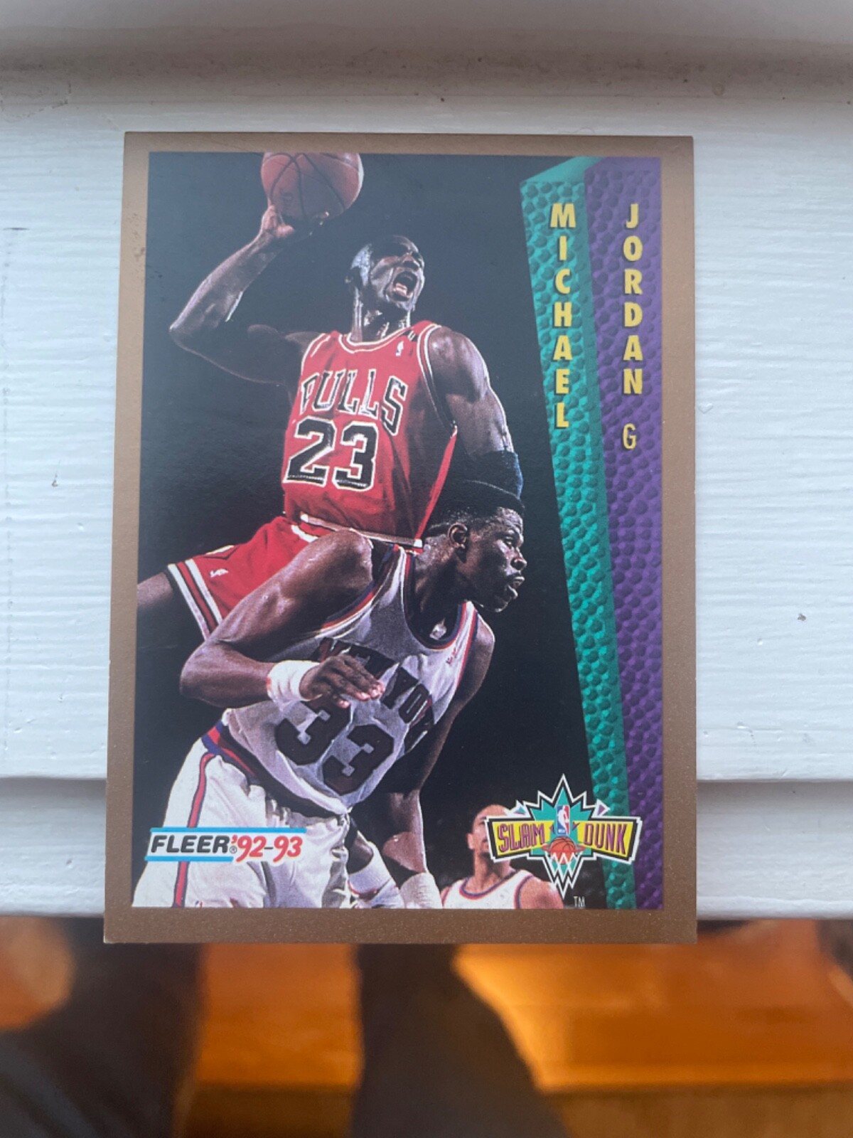 1992-93 Fleer - Slam Dunk #273 Michael Jordan