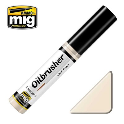 AMMO by MIG Jimenez 3519 OILBRUSHER LIGHT FLESH (enamel paint) 10ml